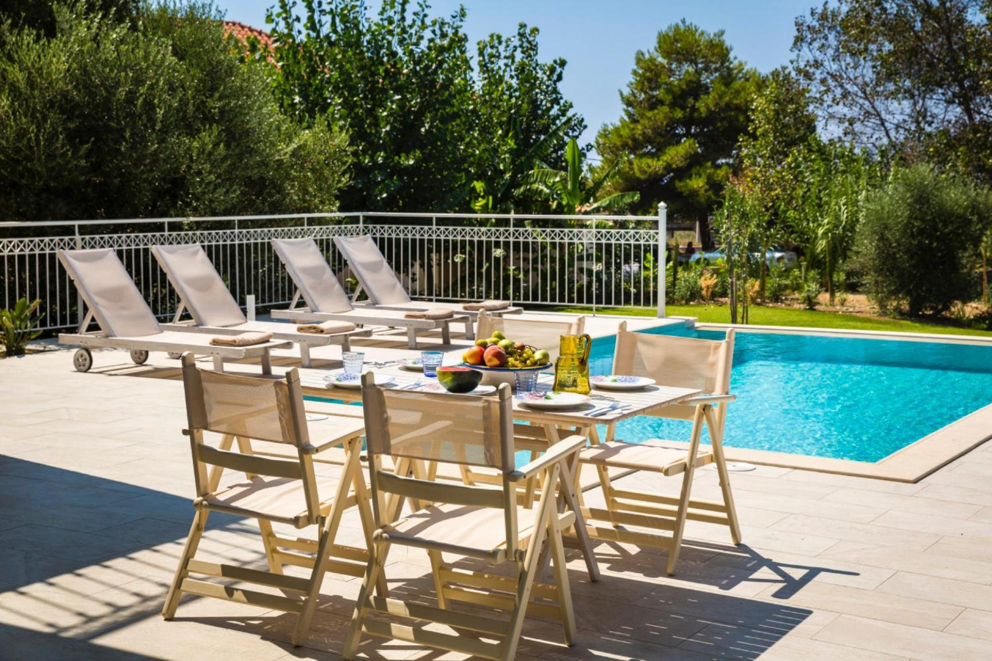 Afrodite Luxury Villa Svoronata Eksteriør billede